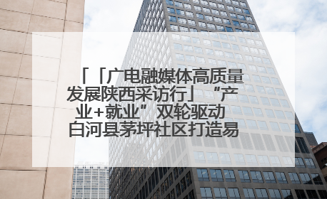 「广电融媒体高质量发展陕西采访行」“产业+就业”双轮驱动 白河县茅坪社区打造易地搬迁后扶新样本