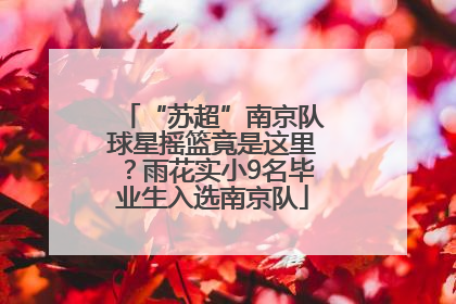“苏超”南京队球星摇篮竟是这里？雨花实小9名毕业生入选南京队