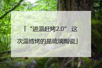 “进淄赶烤2.0” 这次淄博烤的是琉璃陶瓷