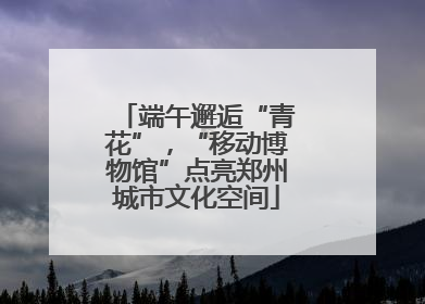 端午邂逅“青花”，“移动博物馆”点亮郑州城市文化空间