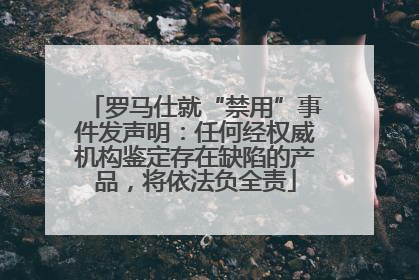罗马仕就“禁用”事件发声明：任何经权威机构鉴定存在缺陷的产品，将依法负全责