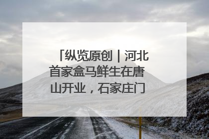 纵览原创｜河北首家盒马鲜生在唐山开业，石家庄门店预计8月开业