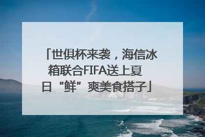 世俱杯来袭，海信冰箱联合FIFA送上夏日“鲜”爽美食搭子