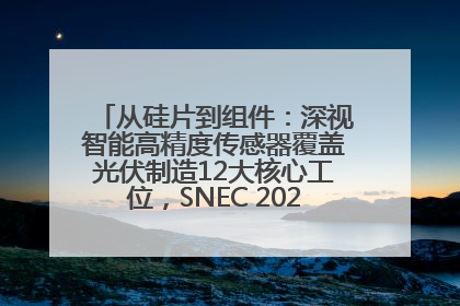 从硅片到组件：深视智能高精度传感器覆盖光伏制造12大核心工位，SNEC 2025诚邀见证