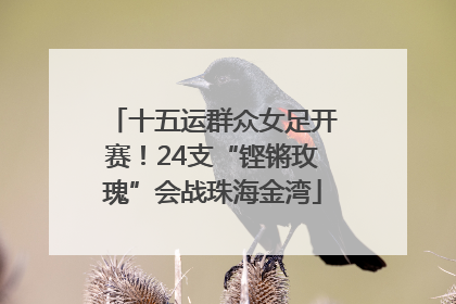十五运群众女足开赛！24支“铿锵玫瑰”会战珠海金湾