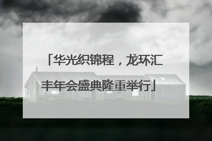 华光织锦程，龙环汇丰年会盛典隆重举行