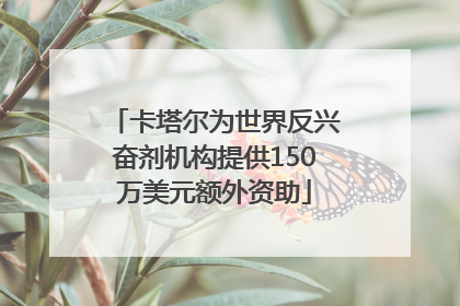 卡塔尔为世界反兴奋剂机构提供150万美元额外资助