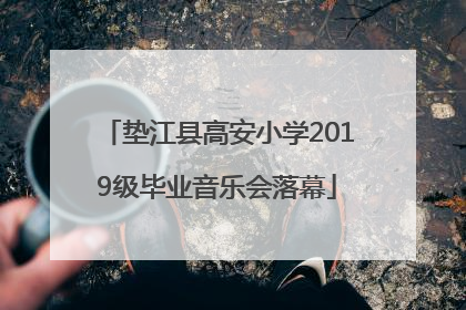 垫江县高安小学2019级毕业音乐会落幕