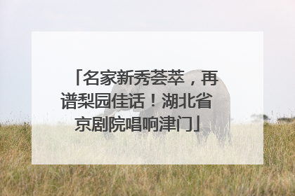 名家新秀荟萃，再谱梨园佳话！湖北省京剧院唱响津门