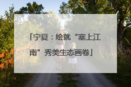宁夏：绘就“塞上江南”秀美生态画卷
