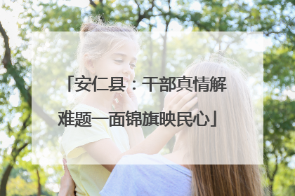 安仁县：干部真情解难题一面锦旗映民心