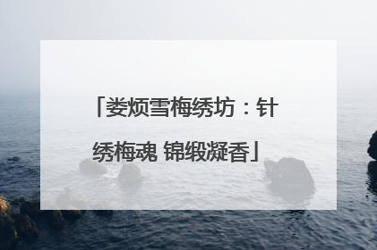 娄烦雪梅绣坊：针绣梅魂 锦缎凝香
