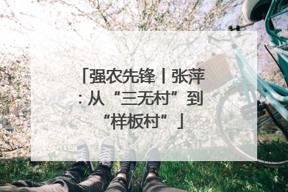 强农先锋丨张萍：从“三无村”到“样板村”