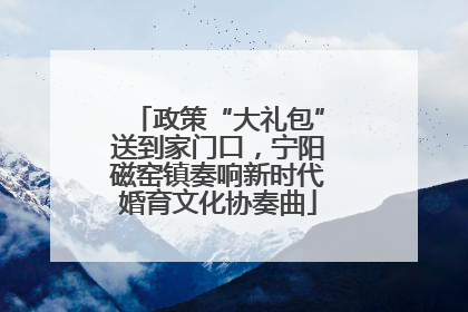 政策“大礼包”送到家门口，宁阳磁窑镇奏响新时代婚育文化协奏曲