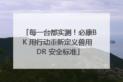 每一台都实测！必康BK 用行动重新定义兽用 DR 安全标准