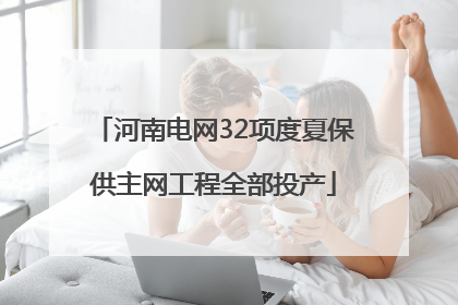 河南电网32项度夏保供主网工程全部投产