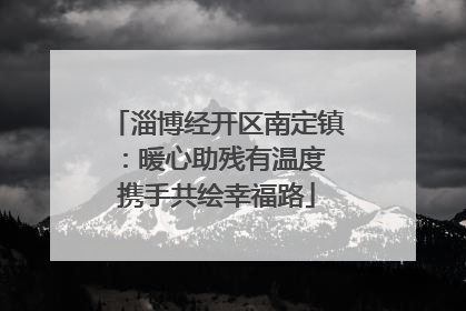 淄博经开区南定镇：暖心助残有温度 携手共绘幸福路