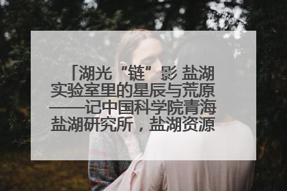 湖光“链”影 盐湖实验室里的星辰与荒原——记中国科学院青海盐湖研究所，盐湖资源化学实验室党总支书记、副主任刘忠