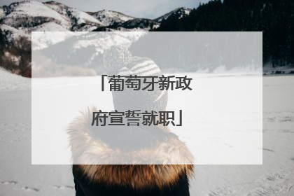 葡萄牙新政府宣誓就职