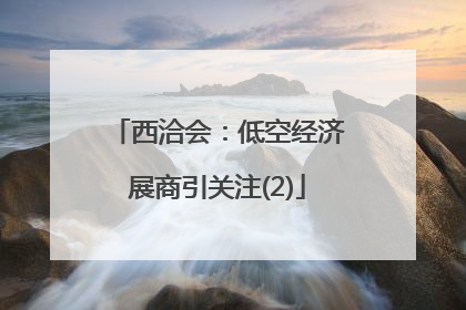 西洽会：低空经济展商引关注(2)