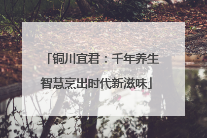 铜川宜君：千年养生智慧烹出时代新滋味
