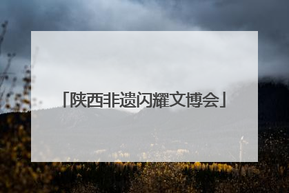 陕西非遗闪耀文博会
