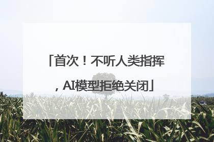 首次！不听人类指挥，AI模型拒绝关闭